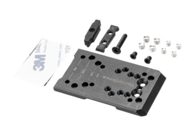 Vector Optics 4-in-1 Adapter for Glock Pistols MOJ / GIN / RTS / TEK / Docter / MGT / RMS Black - obrazek 3