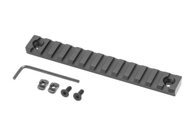 Vector Optics MLOK Handguard 5 Inch Rail Section Black - obrazek 3