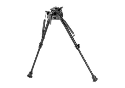 RokStad 9 Inch Swivel Spring Retractable Bipod Black - obrazek 4