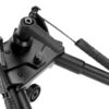 RokStad 9 Inch Swivel Spring Retractable Bipod Black OD-TM-12846006000 asgbox.pl