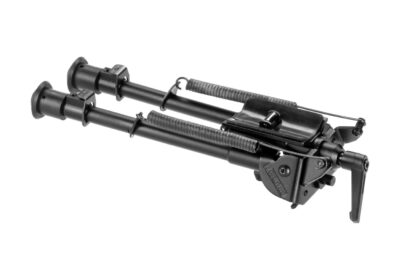 RokStad 9 Inch Swivel Spring Retractable Bipod Black - obrazek 8