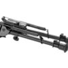 RokStad 9 Inch Swivel Spring Retractable Bipod Black OD-TM-12846006000 asgbox.pl
