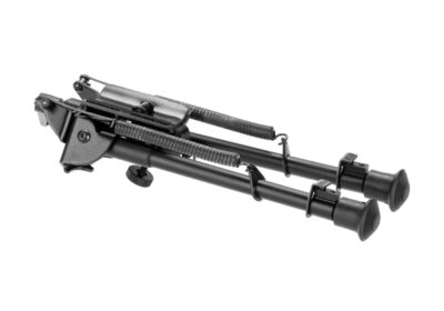 RokStad 9 Inch Swivel Spring Retractable Bipod Black - obrazek 9