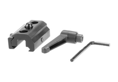 RokStad Carbon Fiber 6-9 Inch Swivel Spring Retractable Bipod Black - obrazek 10