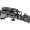 RokStad Carbon Fiber 6-9 Inch Swivel Spring Retractable Bipod Black OD-TM-12846106000 asgbox.pl
