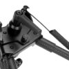RokStad Carbon Fiber 9-13.5 Inch Swivel Spring Retractable Bipod Black OD-TM-12846206000 asgbox.pl