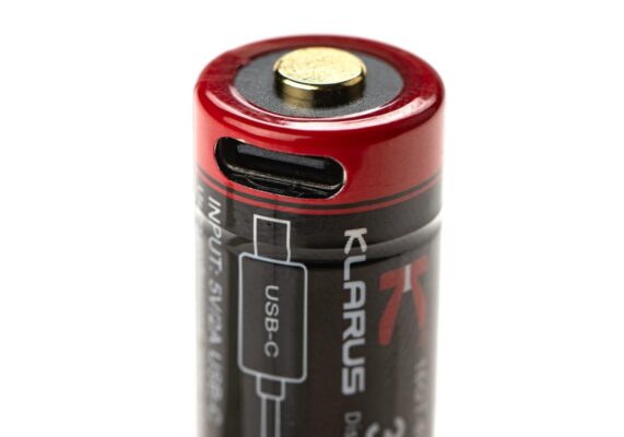 Klarus 16340 USB-C Rechargeable Battery 3.7V 850mAh - obrazek 5