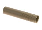 Manta 7.5 x 1.375 Inch ID Slim Smooth Suppressor Cover FDE - obrazek 2
