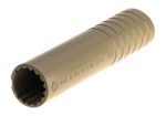 Manta 7.5 x 1.375 Inch ID Slim Smooth Suppressor Cover FDE - obrazek 3