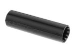 Manta 7 x 1.5 Inch ID Smooth Suppressor Cover Black