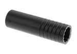 Manta 8 x 1.75 Inch ID Large Smooth Suppressor Cover Black - obrazek 2