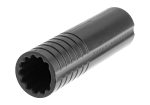 Manta 8 x 1.75 Inch ID Large Smooth Suppressor Cover Black - obrazek 3