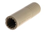 Manta 8 x 1.75 Inch ID Large Smooth Suppressor Cover FDE - obrazek 4