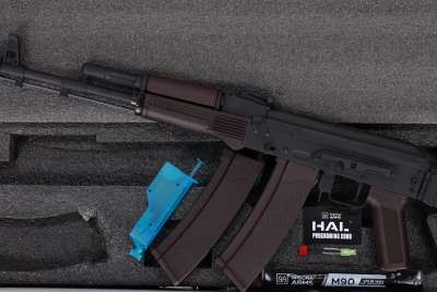 Specna Arms AK SA-J74 CORE Gen.2 Karabin szturmowy AEG - Śliwkowy - obrazek 2