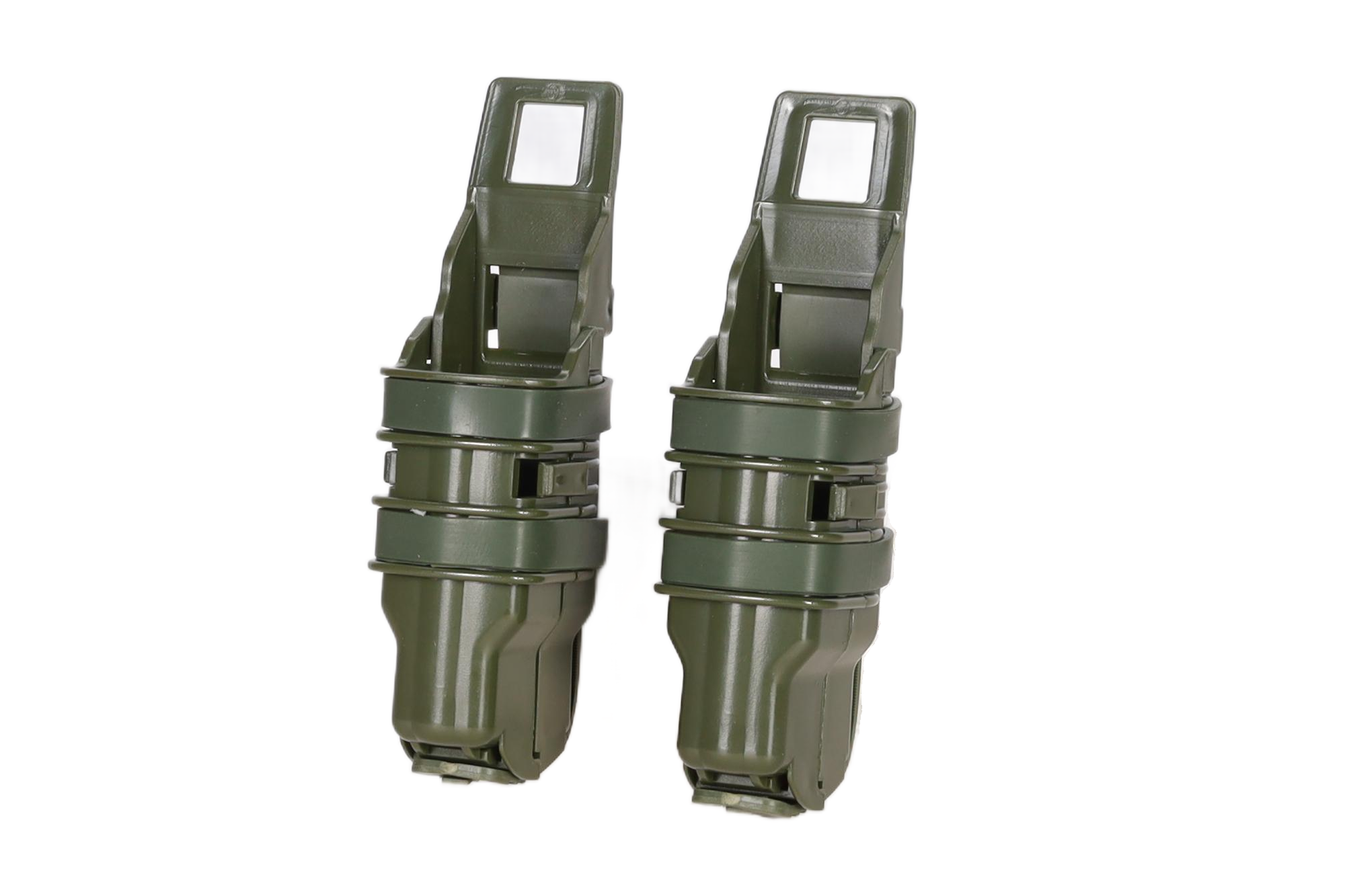 Podwójna ładownica SATAC Open III (XS) na magazynki pistoletowe Oliwkowa OD-G-SAT-19-048566-00 asgbox.pl Podwójna ładownica SATAC Open III (XS) na magazynki pistoletowe Oliwkowa - obrazek 2