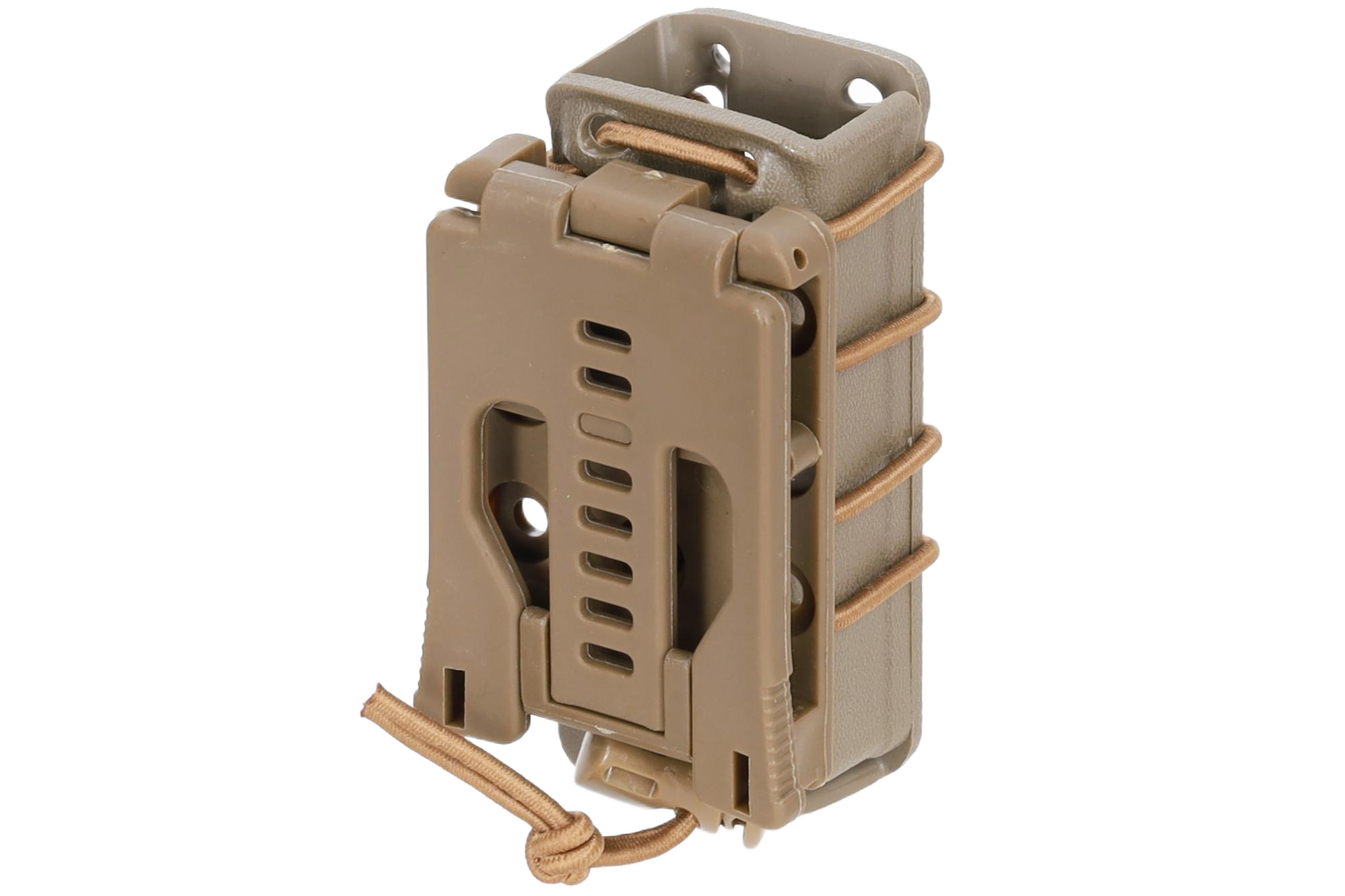 Ładownica SATAC Open V (B) na magazynek pistoletowy Tan OD-G-SAT-19-048576-00 asgbox.pl Ładownica SATAC Open V (B) na magazynek pistoletowy Tan - obrazek 2