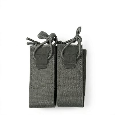 WST DPMP MOLLE Double Pistol Magazine Pouch – Grey