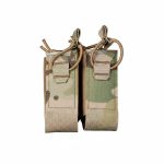 WST DPMP MOLLE Double Pistol Magazine Pouch – MC