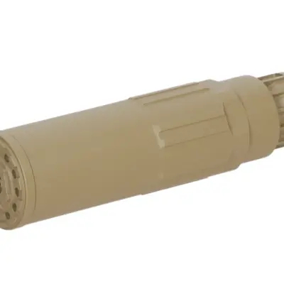 asgbox.pl - Zestaw 5KU tłumik dźwięku + tłumik płomienia 5KU-400 Tan