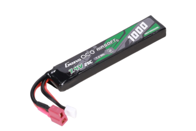 asgbox.pl - Akumulator Li-Po Gens Ace 1000mAh 25C 7.4V T-Deans (skrócony kabel)