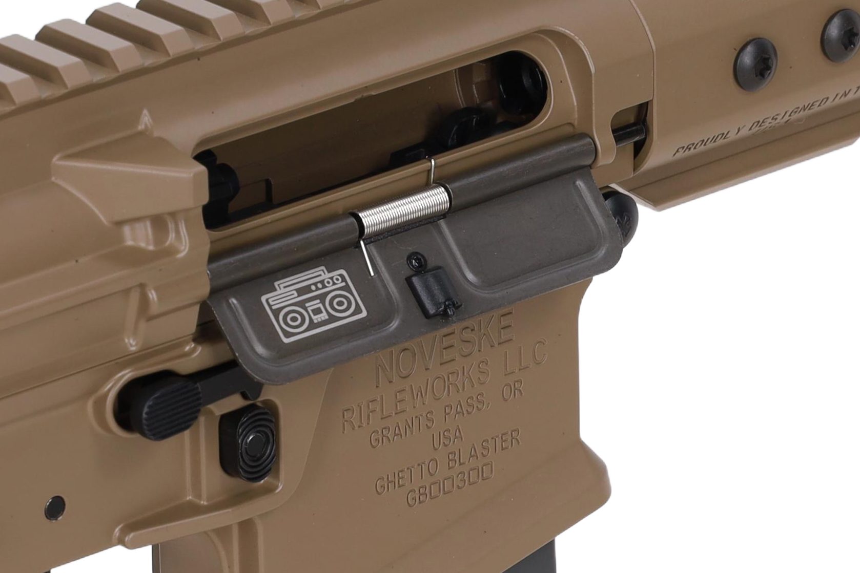 Karabinek ASG GBBR Noveske Ghetto Blaster NHR-9 10.5" MWS Gen.2 Flat Dark Earth OD-G-TXC-02-049339-00 asgbox.pl Karabinek ASG GBBR Noveske Ghetto Blaster NHR-9 10.5" MWS Gen.2 Flat Dark Earth - obrazek 2