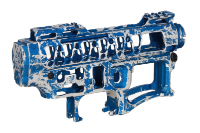 asgbox.pl - Zestaw Specna Arms x Mancraft CNC Speedsoft Splash Anodised do replik M4/M16 Niebieski