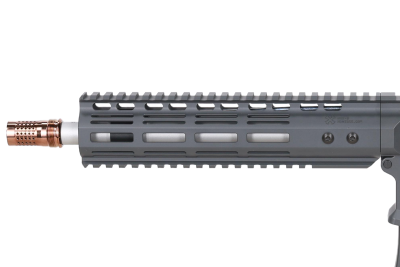 Karabinek ASG GBBR Noveske Ghetto Blaster NHR-9 10.5" MWS Gen.2 Szary - obrazek 2