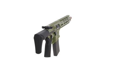 asgbox.pl - Karabinek ASG GBBR Noveske Ghetto Blaster NHR-9 10.5" MWS Gen.2 Oliwkowa