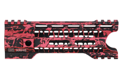 asgbox.pl - Zestaw Specna Arms x Mancraft CNC Speedsoft Splash Anodised do replik M4/M16 Czarno-Czerwony