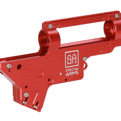 asgbox.pl - Szkielet gearboxa V2 Specna Arms x Mancraft CNC eHPA Czerwony