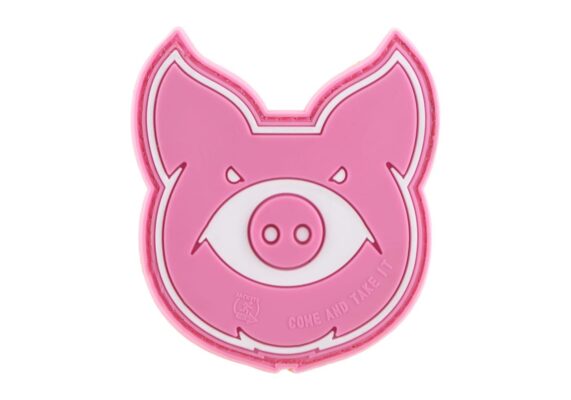 JTG MonsterPig Rubber Patch Pink
