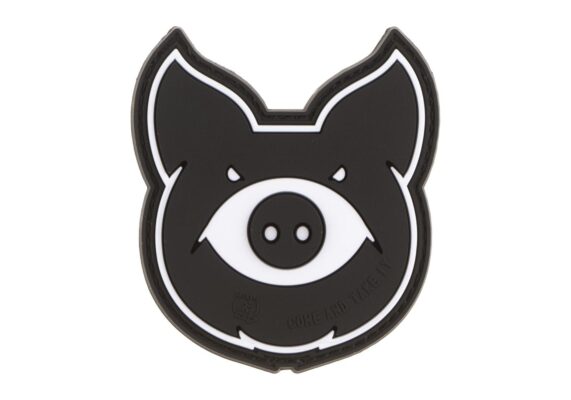 JTG MonsterPig Rubber Patch Black