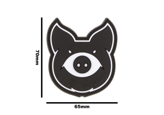 JTG MonsterPig Rubber Patch Black - obrazek 4