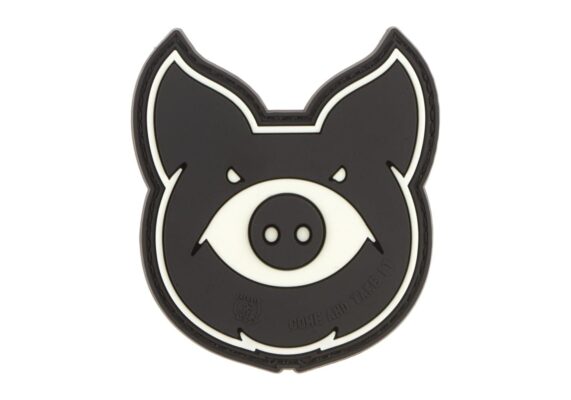 JTG MonsterPig Rubber Patch Glow