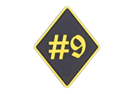 JTG Rule #9 Rubber Patch Blue