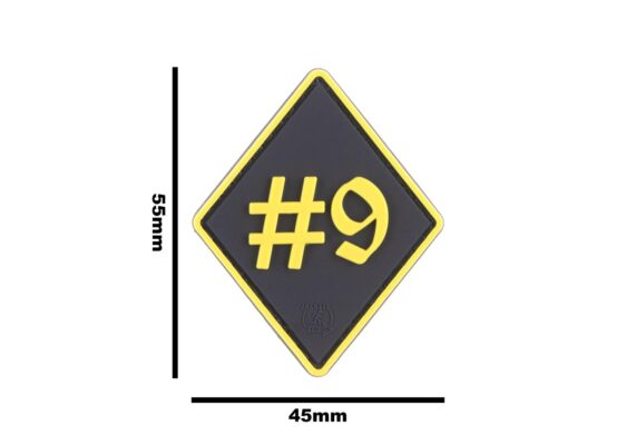JTG Rule #9 Rubber Patch Blue - obrazek 4