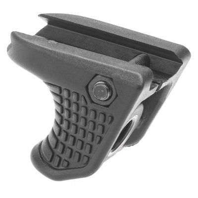 Alternative view of DLG Tactical Picatinny Handstop with QD Base Black