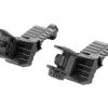 DLG Tactical Offset Iron Sight Set Low Profile Black OD-TM-12887606000 asgbox.pl