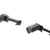 DLG Tactical Offset Iron Sight Set Low Profile Black OD-TM-12887606000 asgbox.pl
