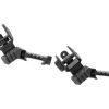 DLG Tactical Offset Iron Sight Set Low Profile Black OD-TM-12887606000 asgbox.pl