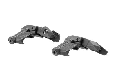 DLG Tactical Offset Iron Sight Set High Profile Black - obrazek 3