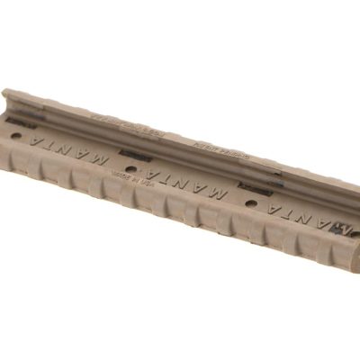 Alternative view of Manta Tac-Wrap Top Rail Guard FDE