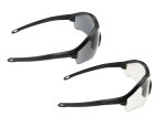 Bollé MY6 Eyeshield Platinum Black Frame Kit Grey/Clear - obrazek 3