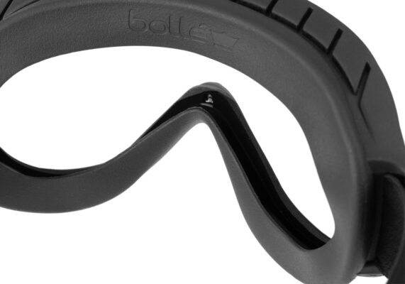 Bollé Chronosoft BSSI Black Frame Sealed Tactical Goggles Clear - obrazek 4
