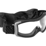 Bollé X1000T Platinum Black Frame Vented Tactical Goggles Clear