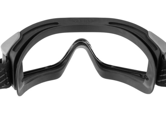 Bollé X1000T Platinum Black Frame Sealed Tactical Goggles Clear - obrazek 6