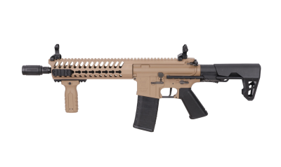 asgbox.pl - Karabinek ASG King Arms M4 Striker Keymod CQB Ultra Grade II Flat Dark Earth