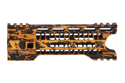 asgbox.pl - Zestaw Specna Arms x Mancraft CNC Speedsoft Splash Anodised do replik M4/M16 Czarno-Pomarańczowy