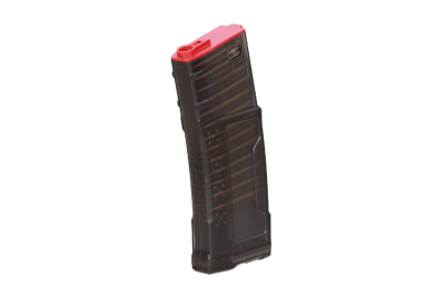 asgbox.pl - Magazynek mid-cap 250 kulek King Arms x Strike Industries do replik typu M4/M16 Przeźroczysty