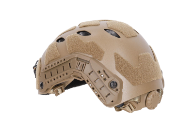 asgbox.pl - Replika hełmu Specna Arms FAST SHC X-Shield BJ (Light Version) roz. M (52·60cm) Tan
